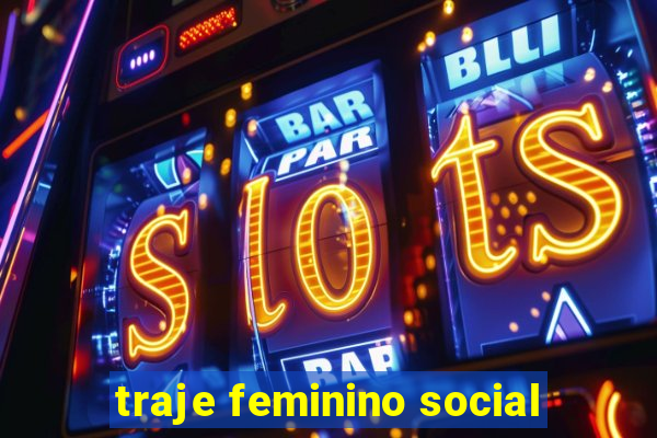 traje feminino social